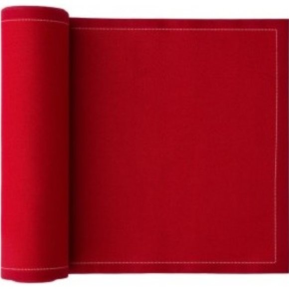 West Elm 100% Cotton Reusable Placemats Lipstick Red Valentine's Eco Friendly - Picture 1 of 5